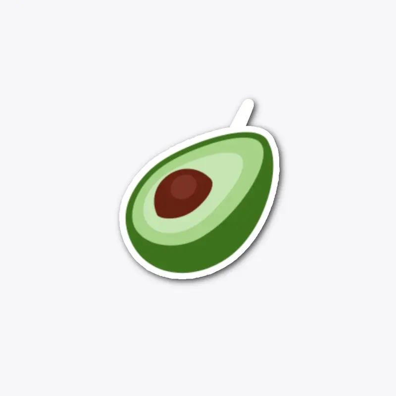 Avocado Sticker